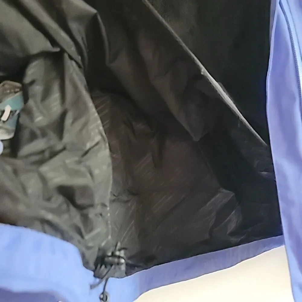 Columbia Interchange Jacket Small Omni-tech Purple Blue Women’s Lightweight
